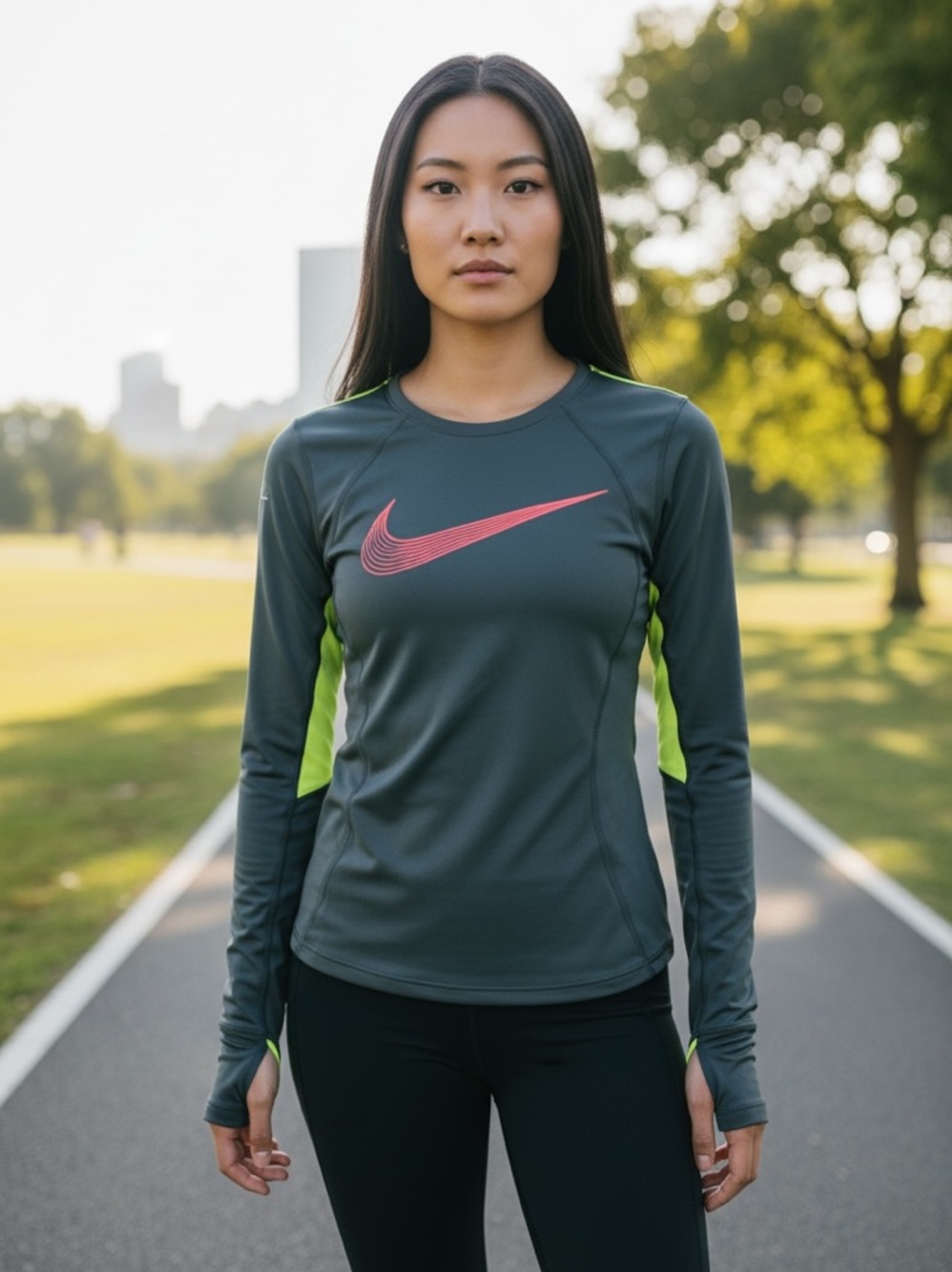 Nike Running Dri-FIT Long Sleeve Top Size S